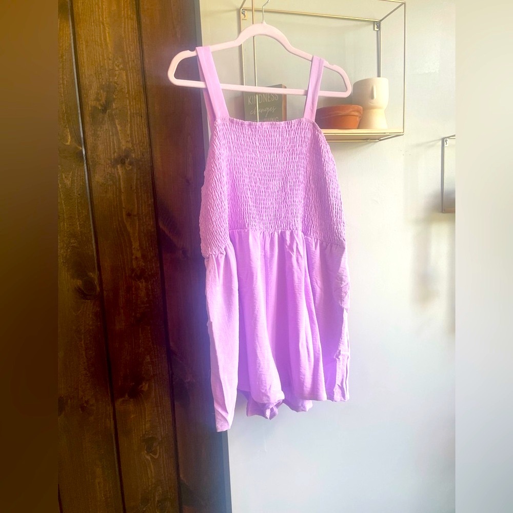 Light purple Romper NWOT